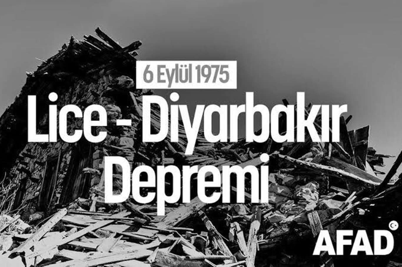 Türkiye: Today marks 47th anniversary of Lice earthquake